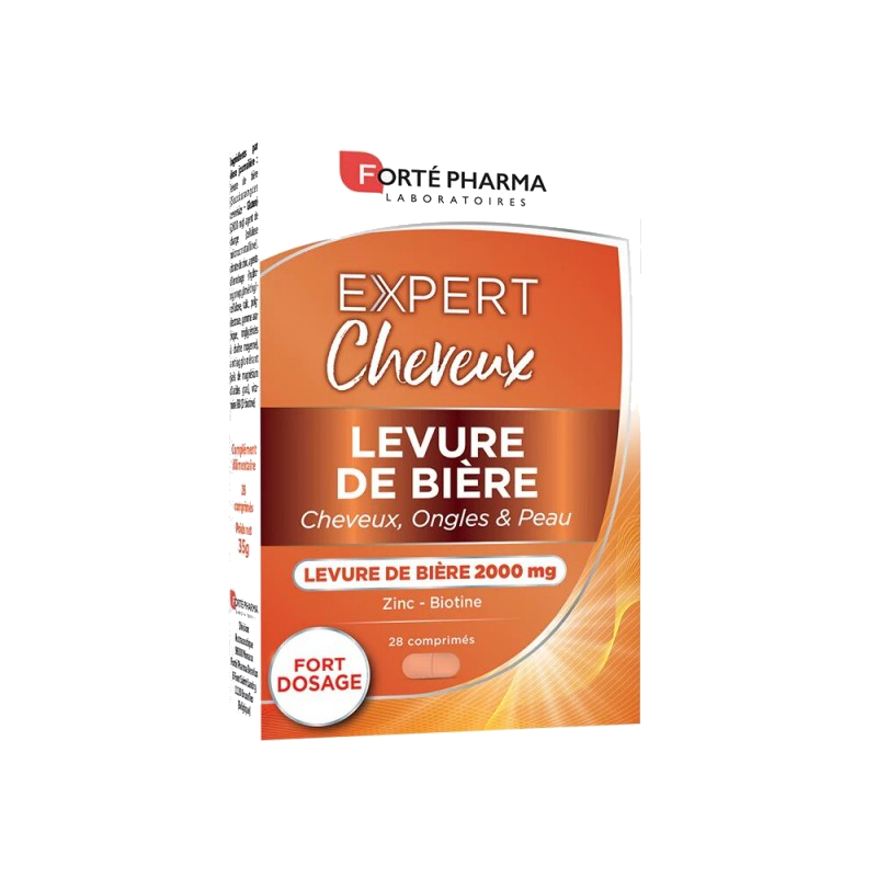Forte Pharma Expert Cheveux Levure de Bière 2000 mg 28 Comprimés — FORTÉ PHARMA