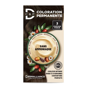 D-Cap Coloration Permanente N3 Chatain Fonce