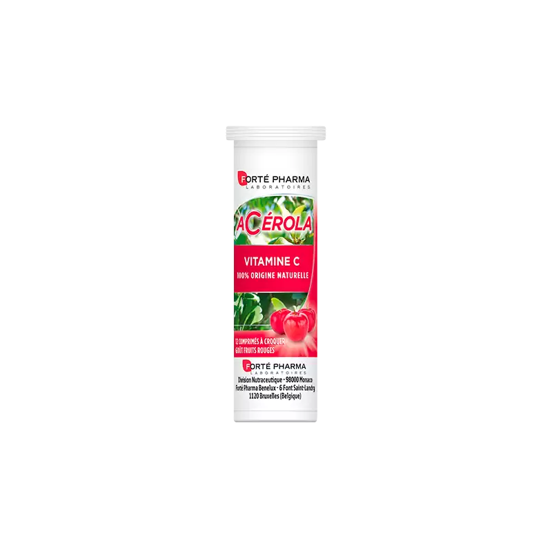 Forté Pharma Acérola Vitamine C 12 Comprimés — FORTÉ PHARMA