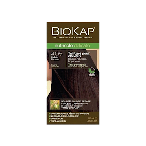 Biokap –Nutricolor Delicato 4.05 Châtain Chocolat 140mlRAPID