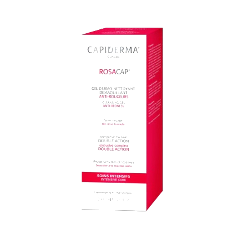 Capiderma Rosacap Gel anti-Rougeurs Dermo-Nettoyant 200 ml — CAPIDERMA