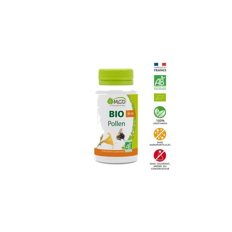 Mgd Bio Pollen Boite 90 Gélules — MGD