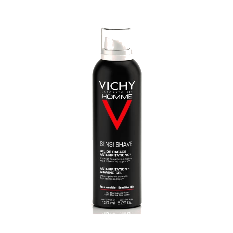 Vichy Homme Gel de Rasage anti-Irritations Peau Sensible 150ml — VICHY