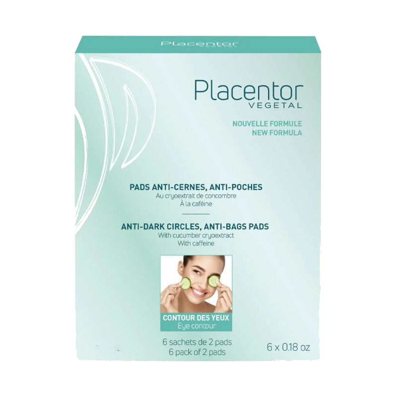 Placentor Pads anti-Cerne/anti-Poches Boîte de 6 — PLACENTOR