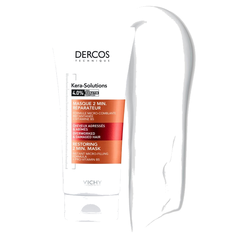 Vichy Dercos Après-Shampoing Kera-Solutions Masque 2MIN. Réparateur — VICHY