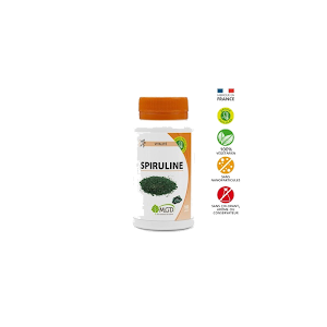 Mgd Spiruline 100 Gélules