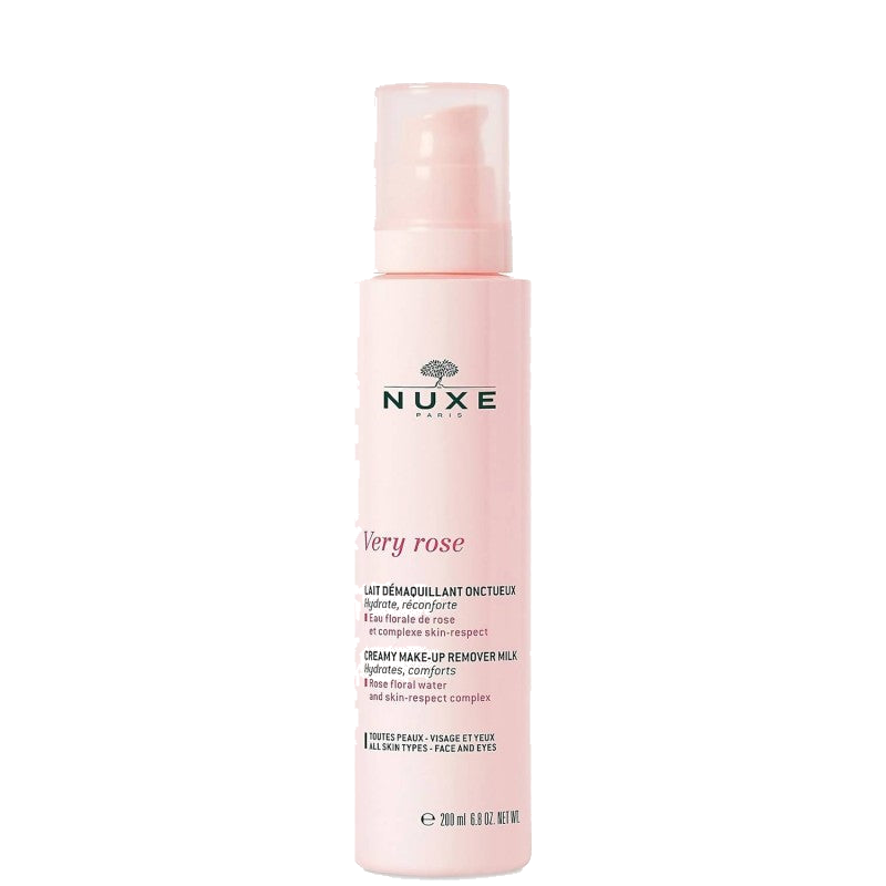 Nuxe Very Rose Lait Démaquillant Onctueux 200ml — NUXE