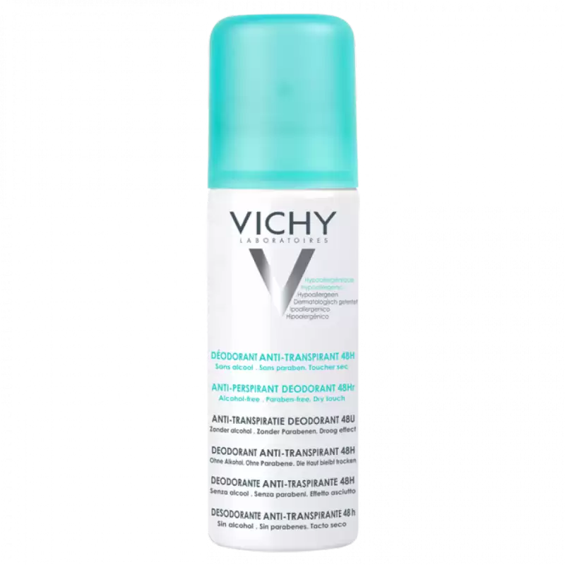 Vichy Deodorant anti-Transpirant 48H Aérosol 125 ml — VICHY