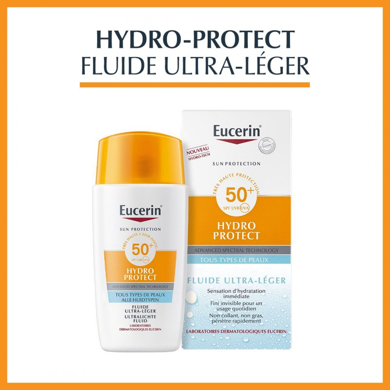 Eucerin Sun Hydro Protect Fluide SPF 50+ 50ml — EUCERIN