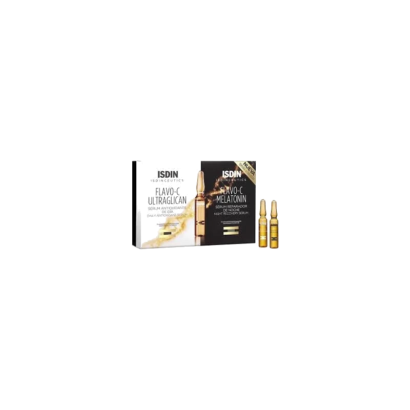 Isdin Ceutics Flavo-C Sérum Jour et Nuit 4 Ampoules — ISDIN