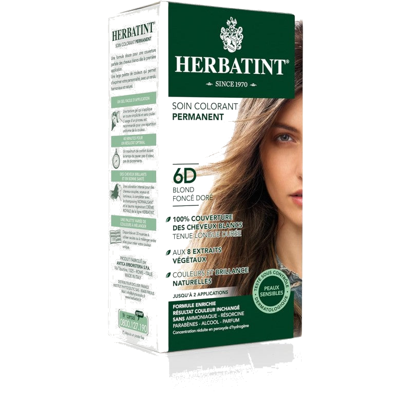 Herbatint 6D Blond Fonce Dore — HERBATINT