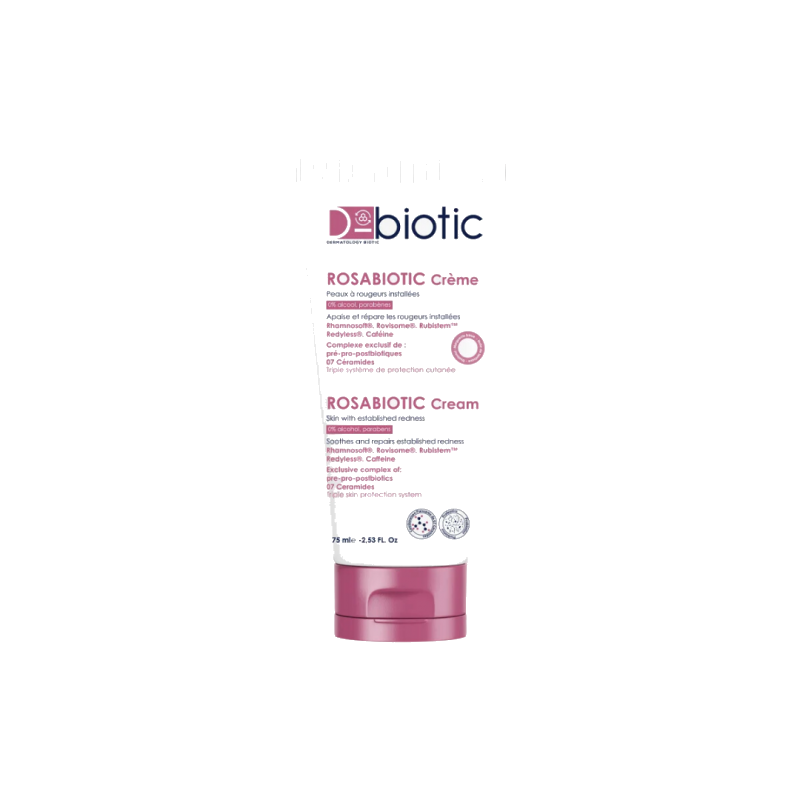 D-Biotic Rosabiotic Crème Peaux à Rougeurs Installées 75 ml — D-BIOTIC