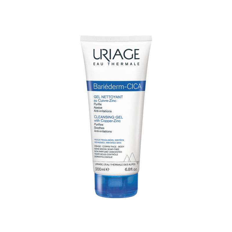 Uriage Bariéderm-CICA Gel Nettoyant 200 ml — URIAGE