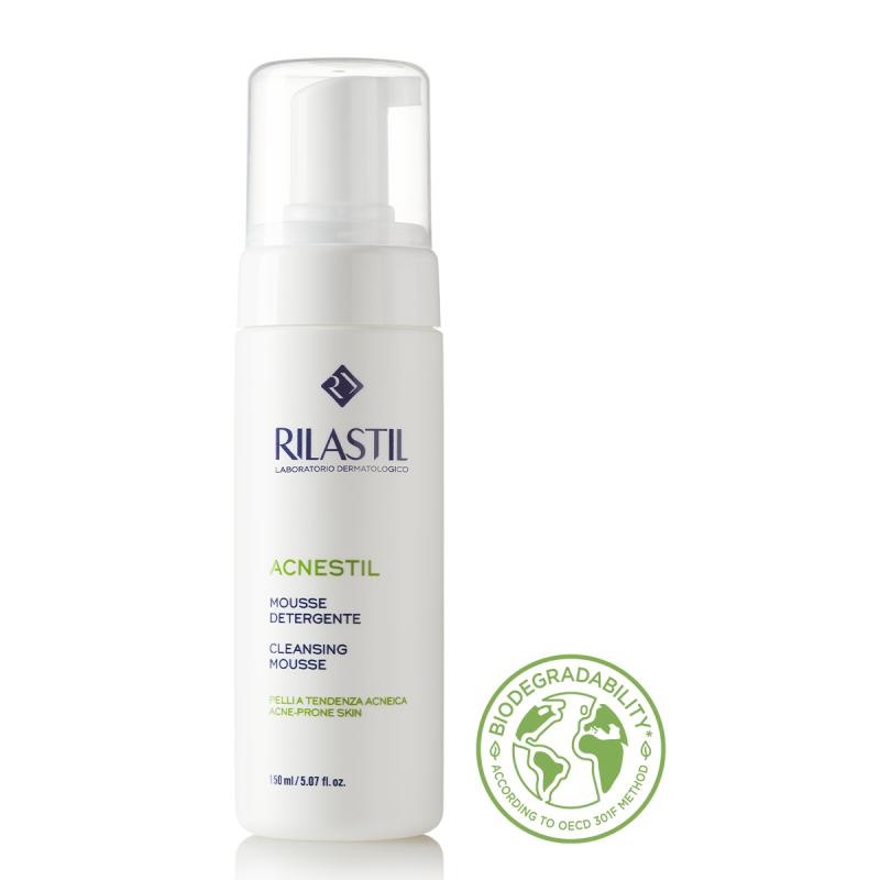Rilastil- Acnestil - Mousse Nettoyante pour Peau Acnéique 150ml — RILASTIL