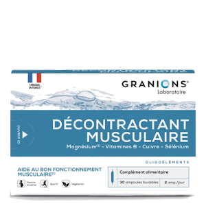 Granions Décontractant Musculaire 30 Ampoules