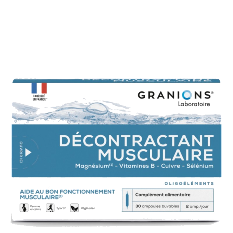 Granions Décontractant Musculaire 30 Ampoules — GRANIONS