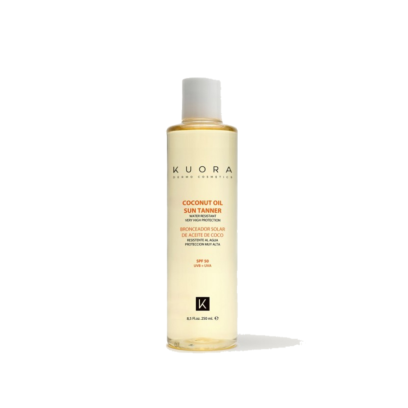 Kuora Auto Bronzant A la Noix de Coco SPF50 250ml — KUORA