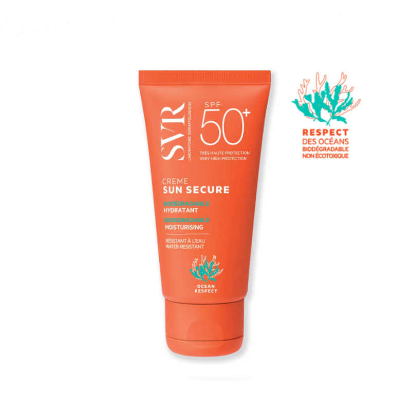 SVR Sun Secure Crème Biodégradable Hydratante SPF50+ 50 ml — SVR