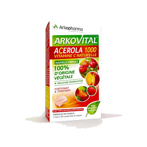 Arkopharma Acérola 1000 30 Comprimés