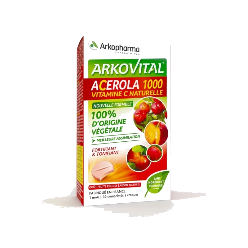 Arkopharma Acérola 1000 30 Comprimés — ARKOPHARMA