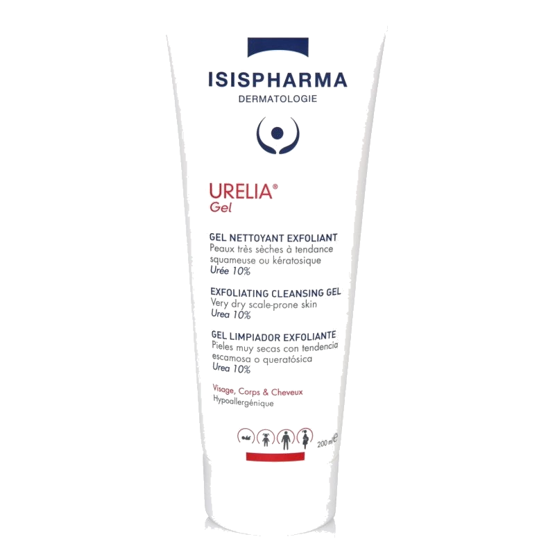 Isispharma Urelia Gel Nettoyant Exfoliant 200 ml — ISISPHARMA