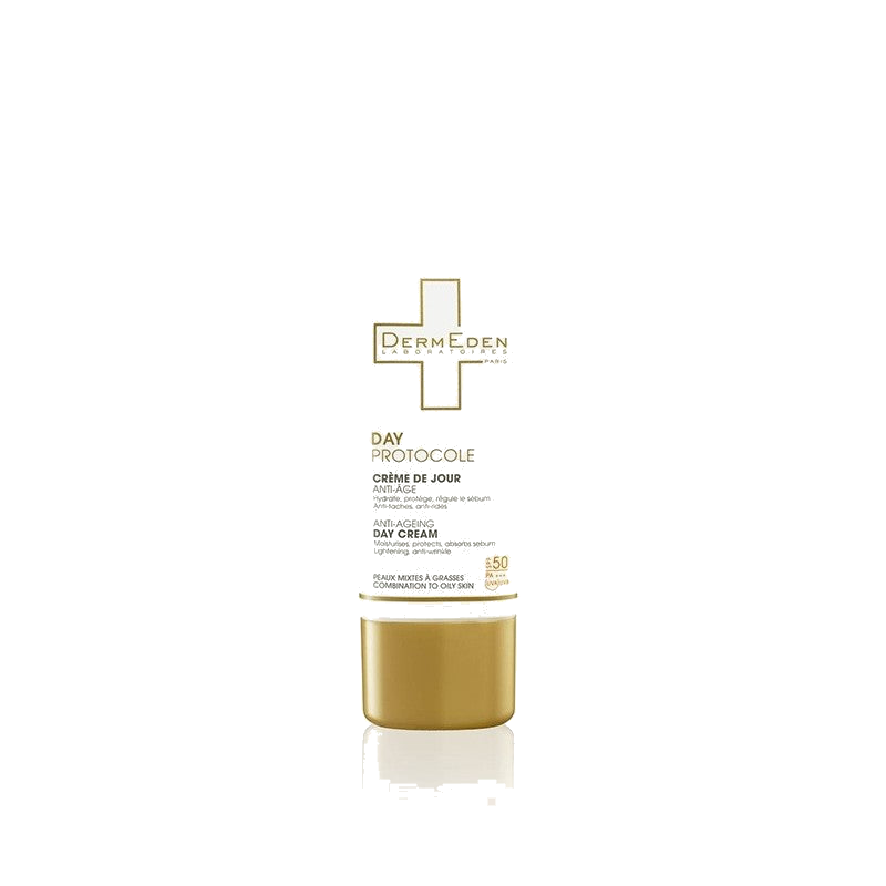 Dermeden Day Protocole Crème de Jour anti-Age Peaux Mixtes à Grasses — DERMEDEN
