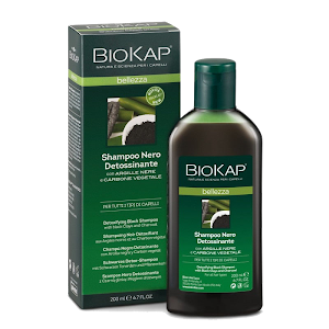 Biokap Shampooing Noir Détox 200 ml