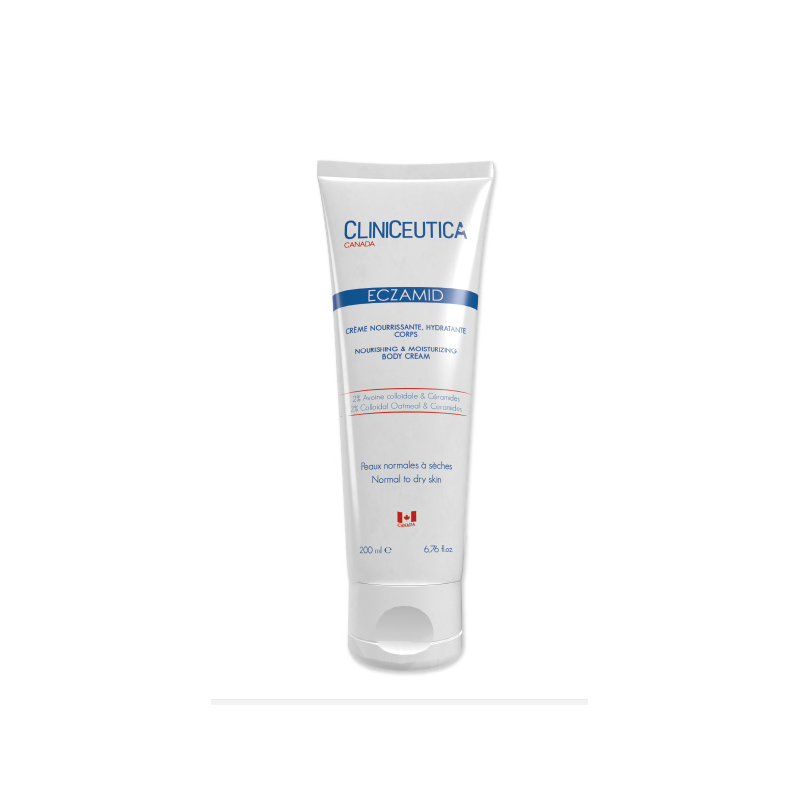 Cliniceutica Eczamid Crème Nourrissante, Hydratante Corps 200ml — CLINICEUTICA