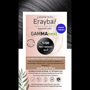 Erayba Coloration Hydratante Permanente Noir Naturel N°1