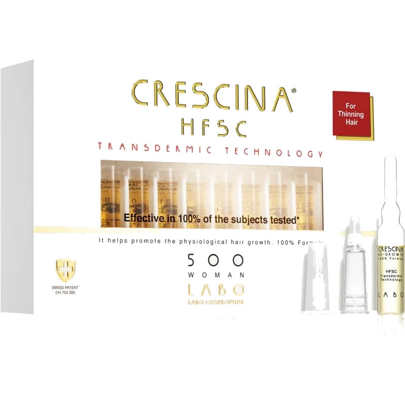 Crescina Hfsc Transdermic 500 Femme 20*3.5ml Ampoules — CRESCINA