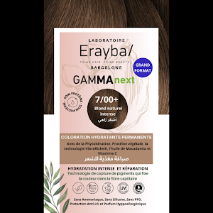 Erayba Coloration Hydratante Permanente Blond Naturel Intense N°7.00+