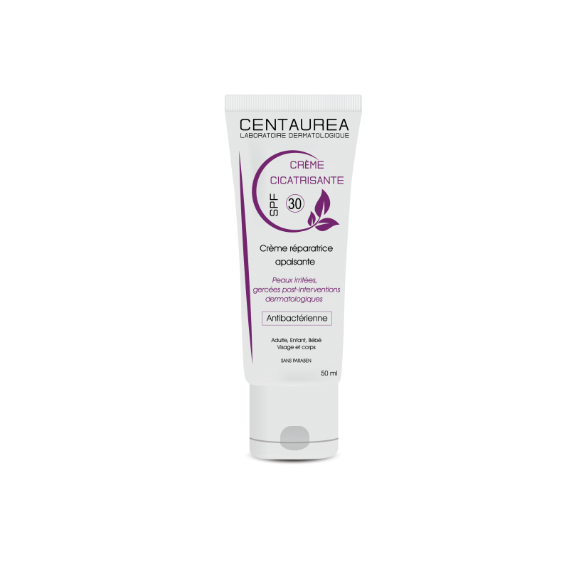 Centaurea Crème Cicatrisante SPF 30 (50ml) — CENTAUREA