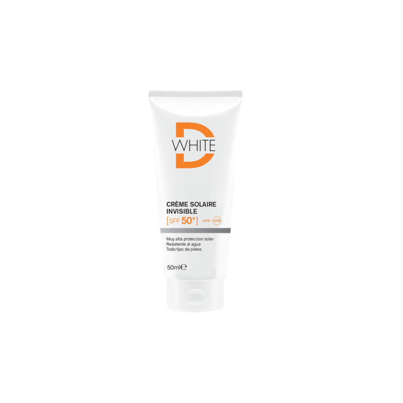 Dwhite Crème Solaire Invisible SPF 50+ 50ml — DWHITE