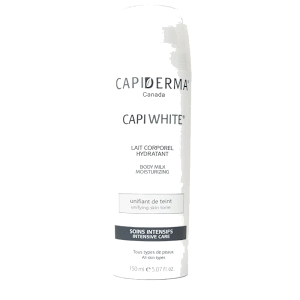 Capiderma Capiwhite Lait Corporel Dépigmentant Intensif 150 ml