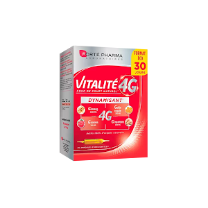 Forte Pharma Vitalité 4g 30 Ampoules