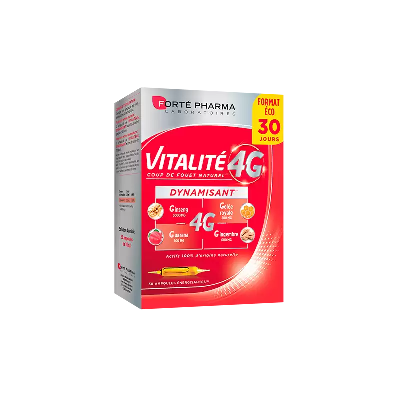 Forte Pharma Vitalité 4g 30 Ampoules — FORTÉ PHARMA
