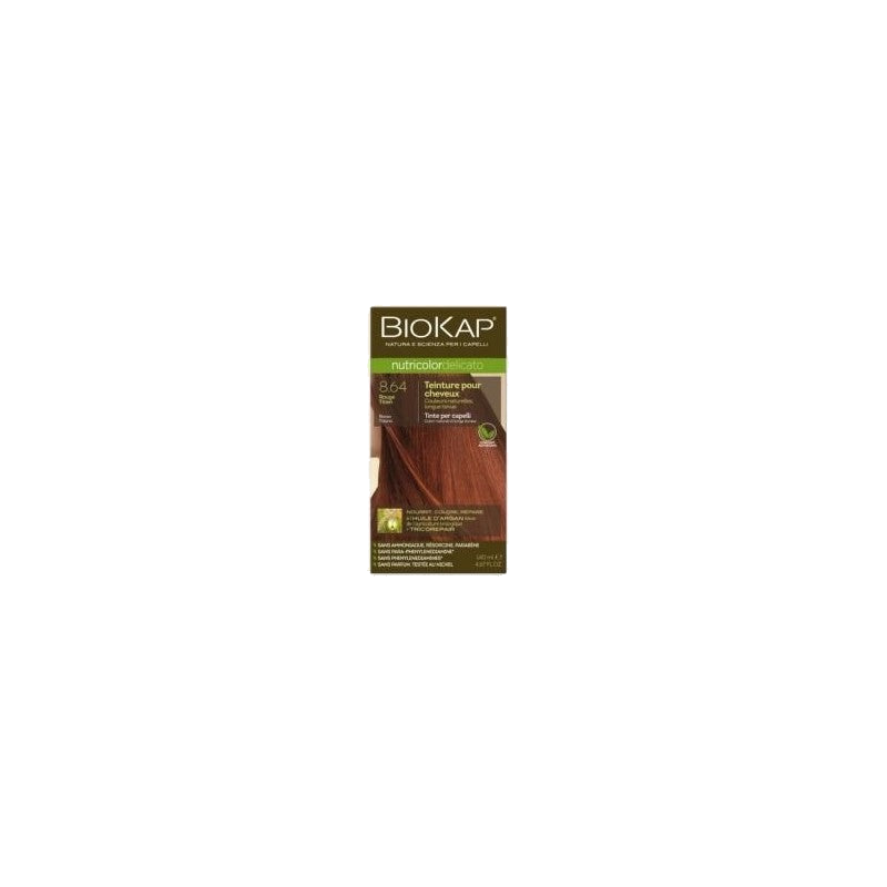 Biokap – Nutricolor Delicato 8.64 Titian Rouge, 140 ml — BIOKAP