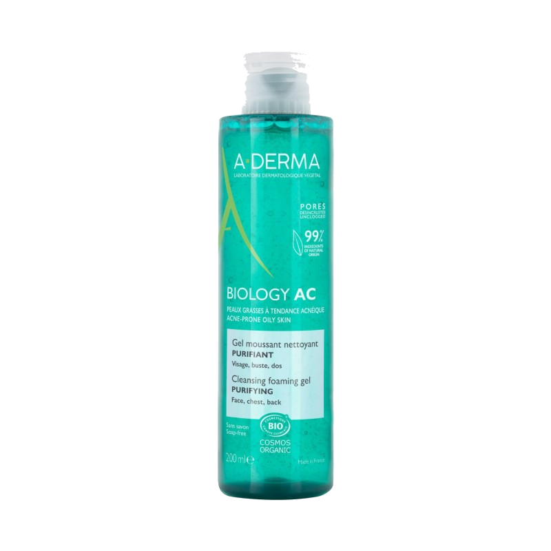 Aderma Biology AC Gel Moussant Nettoyant Purifiant 200 ml — ADERMA