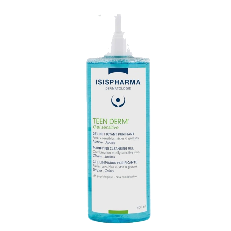 Isispharma Teen Derm Gel Sensitive 400 ml — ISISPHARMA