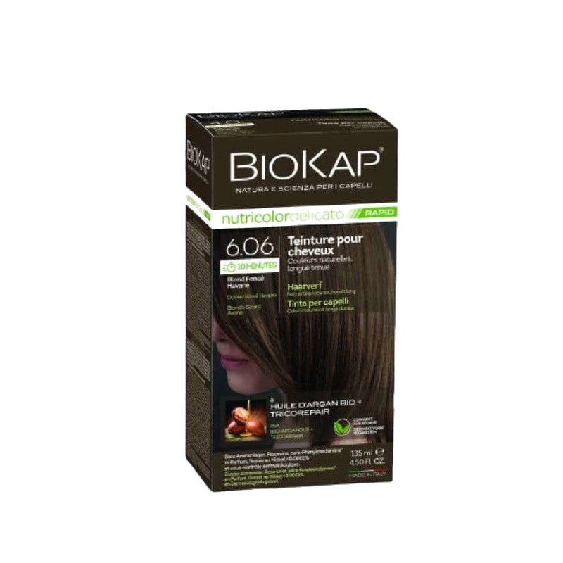 Biokap Nutricolor Delicato N6.06 Blond Fonce — BIOKAP