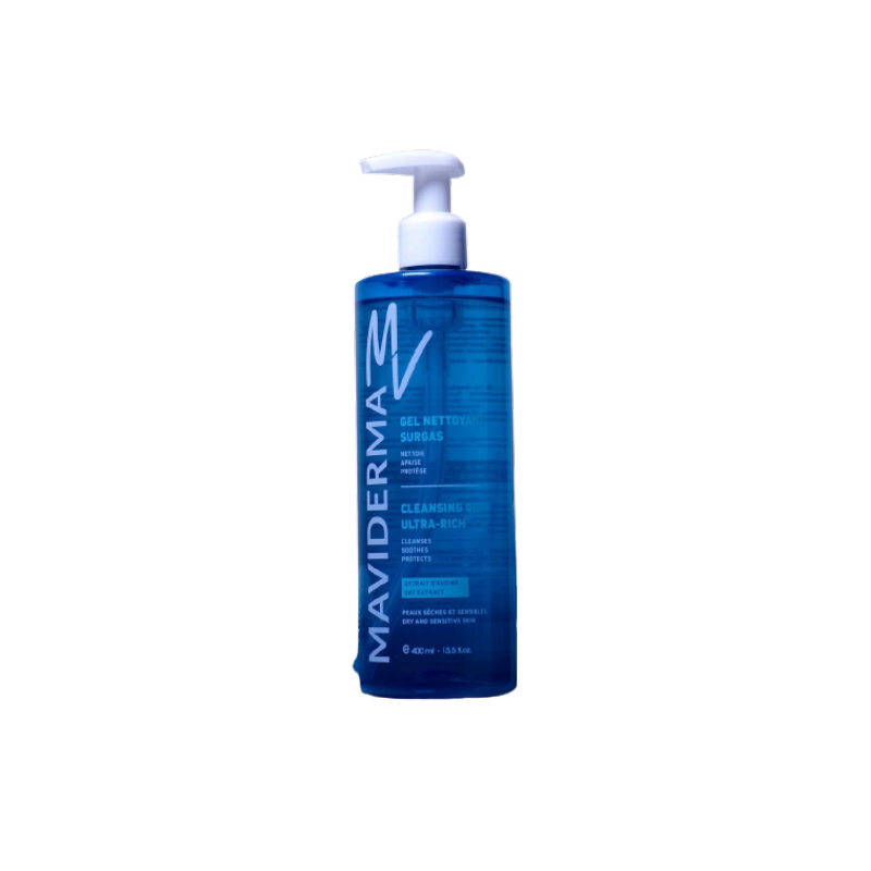 Maviderma Gel Nettoyant Surgras 400 ml — MAVIDERMA