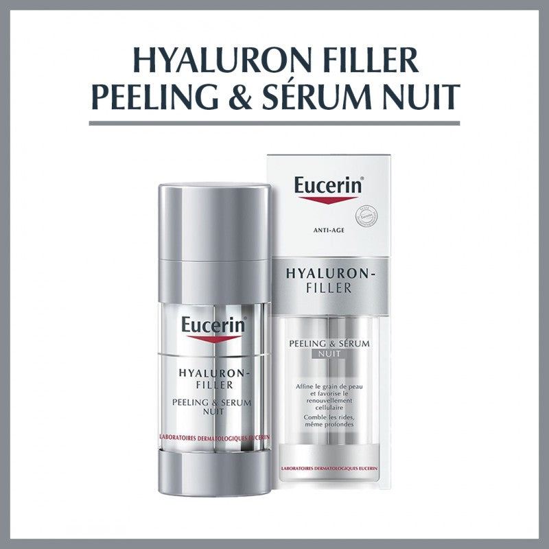 Eucerin Hyaluron Filler Peeling & Serum Nuit 30ml — visuel 2