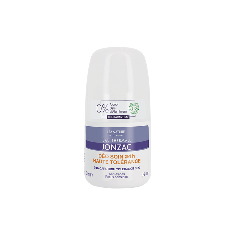 Jonzac Déodorant Soin 24H Haute Tolérance Bio 50 ml — JONZAC
