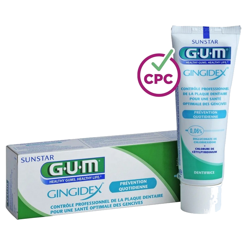 Gum Gingidex Dentifrice Prévention Quotidienne 75 ml — GUM