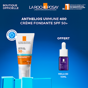 La Roche-Posay Offre Anthelios UVMUNE 400 Crème Solaire Invisible