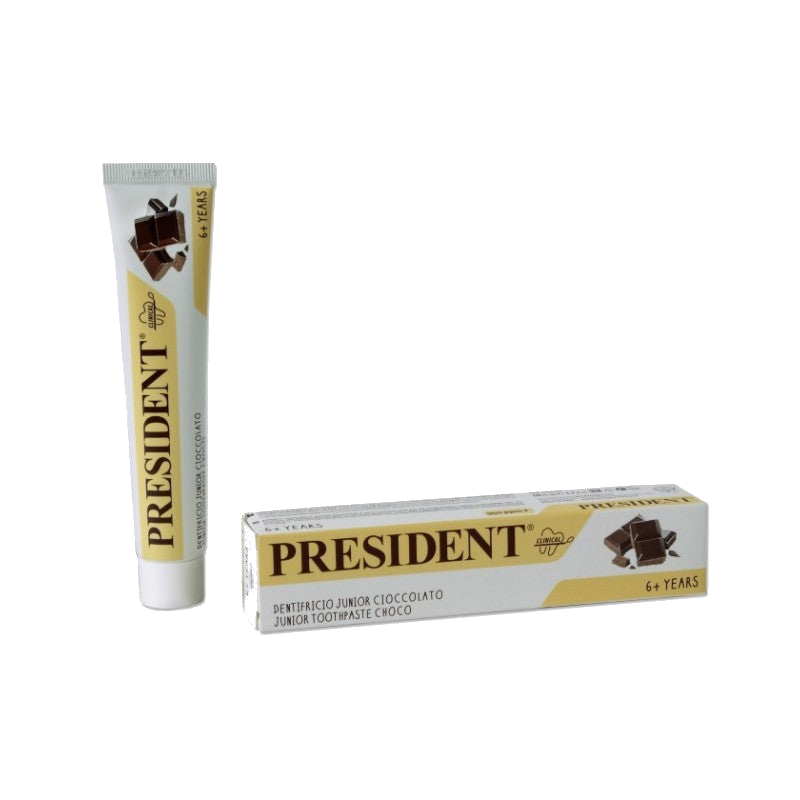 President Junior Dentifrice Chocolat +6ANS 50 ml — PRESIDENT