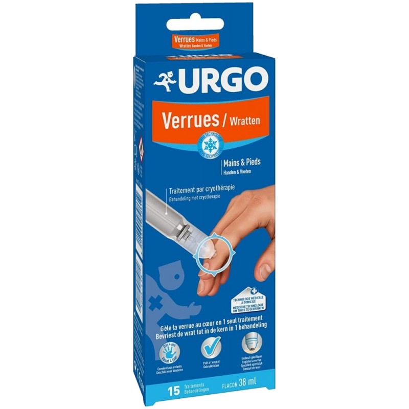 Urgo Verrues Mains et Pieds Cryotherapie 38ml — URGO