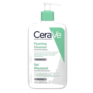 CeraVe Gel Moussant Nettoyant Peau Normale à Grasse 473ml