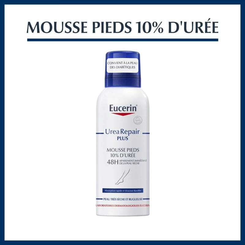 Eucerin Urearepair Mousse Pieds 10% d'Urée 150ml — EUCERIN
