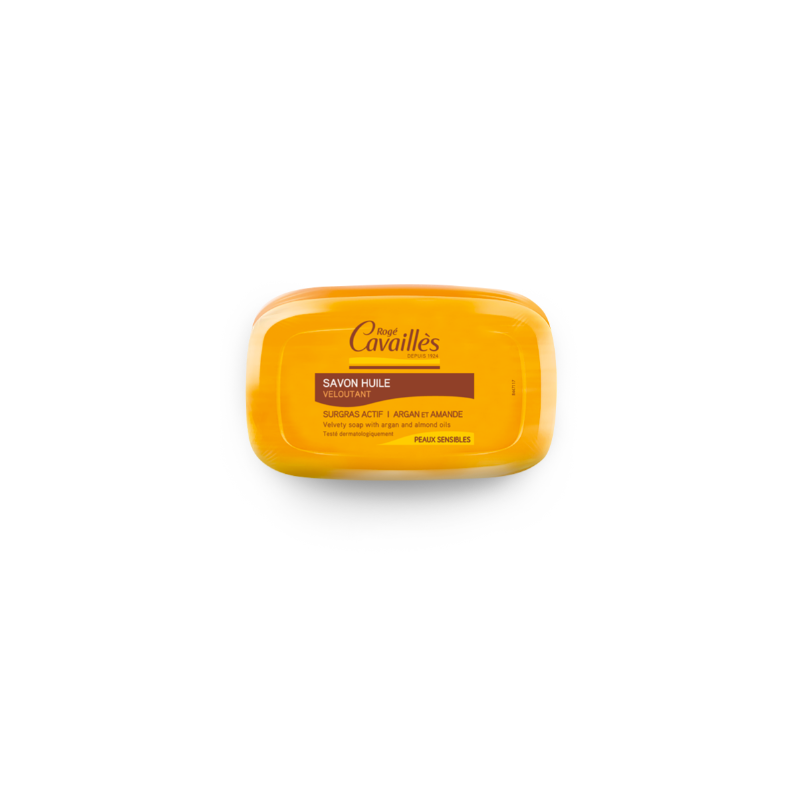 Roge Cavailles Veloutant Savon Huile Argan & Amande 115g — visuel 2